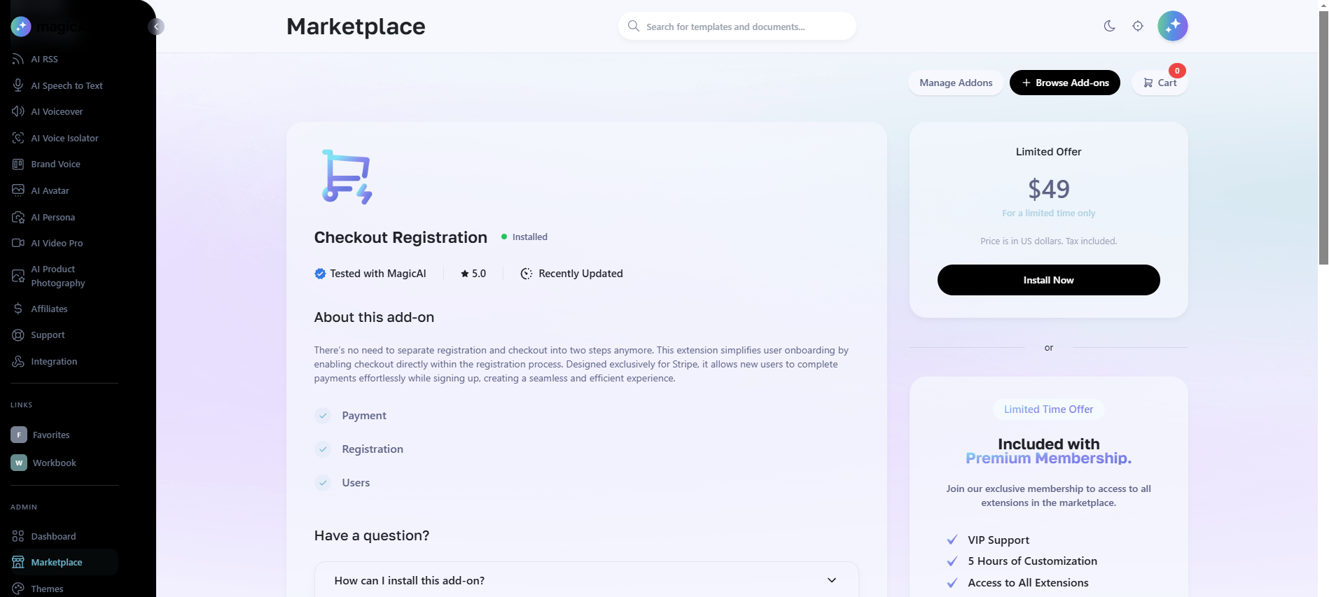 MagicAi Feature 1